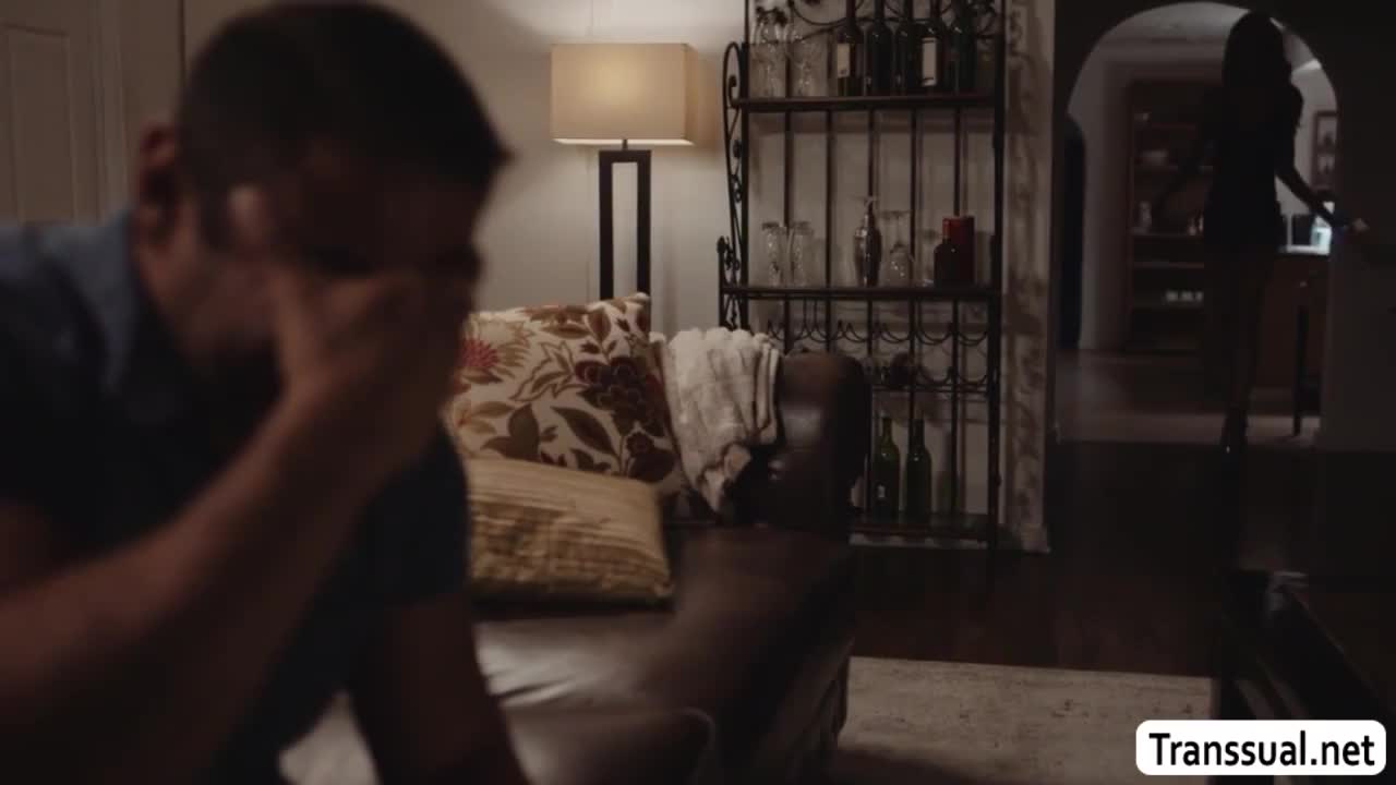 Watch Smalltits shemale stepdaughter gets anal fucked by her fat stepdad Shemale Porn Videos | TranSexBig.