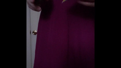 Jen puts on her cage