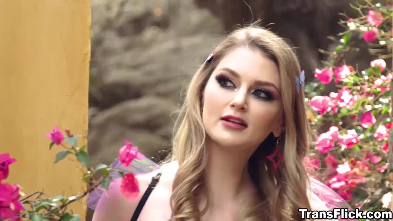 Watch Beautiful fairy Bunny Colby wants nothing but a dick Shemale Porn Videos | TranSexBig.