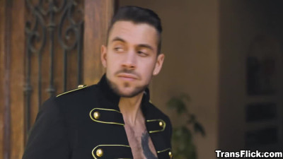 This is one of the hot threesome sex you will see