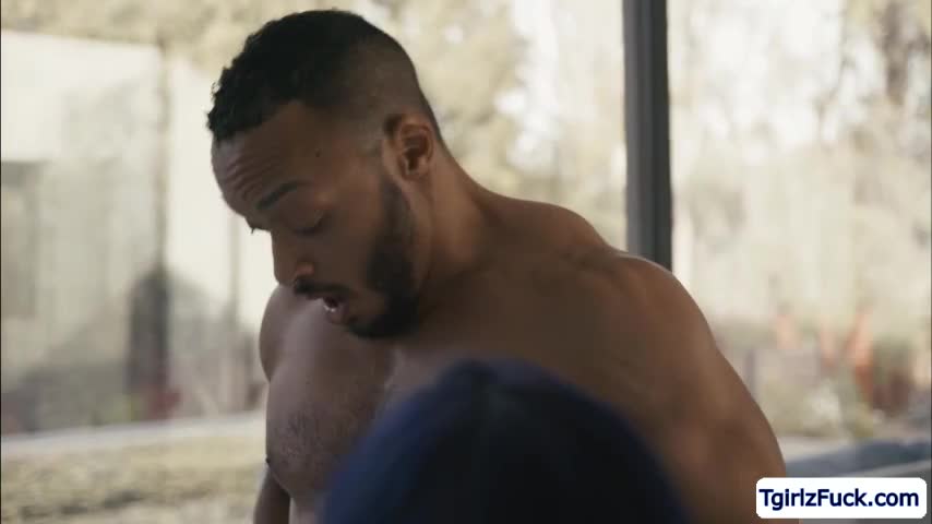 Watch Busty tbabe Foxxy puts the cock of his stepbro in her mouth and ass Shemale Porn Videos | TranSexBig.