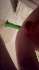 Sissy Soph95 riding big horse dildo