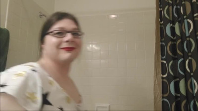 TG BBW Maryjane in the shwer