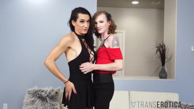 TRANSEROTICA Trans Bambi Bliss And Kelly Lovely Anal Fuck