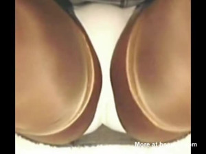 BlueGirl70 Plain stockings upskirt