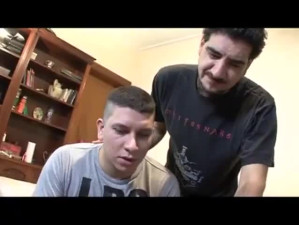 Two guys and a shemale have fun