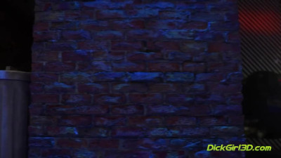 Horny FUTANARI MILF Self Fuck XXX Night Club