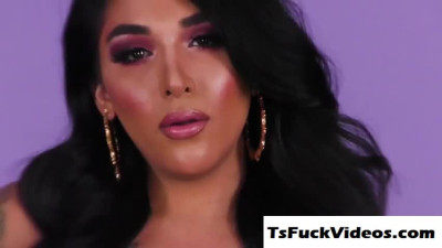 TGirl all Michael DelRay cum