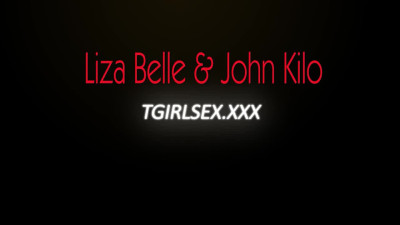 TGIRLSEX.XXX: Liza Belle's Delicious HC!