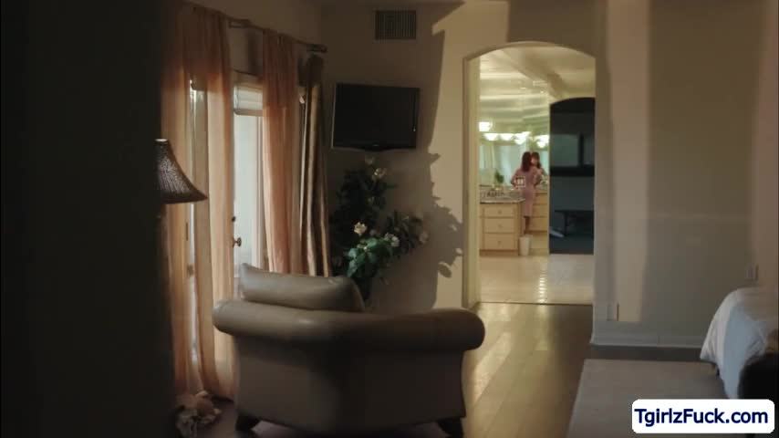 Watch Busty ts Foxxy fucks blonde stepdaughter Aiden Ashley from behind Shemale Porn Videos | TranSexBig.