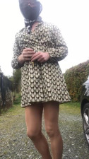 Nice frock outdoors