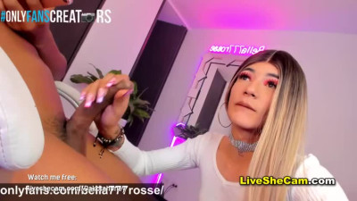 Big dick shemale couple blowjob webcam latinas