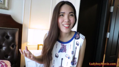 Shy Ladyboy Micky Gets Ass Fucked Bareback