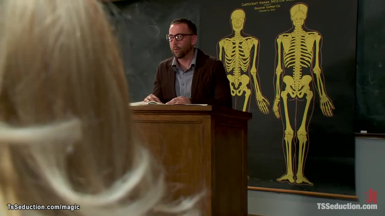 Watch TS student fucks English teacher Shemale Porn Videos | TranSexBig.