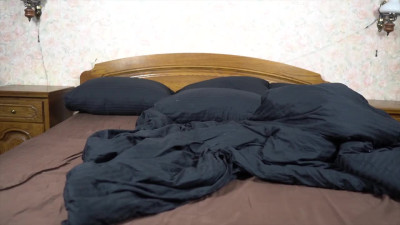 Sensual tease in bed teaser