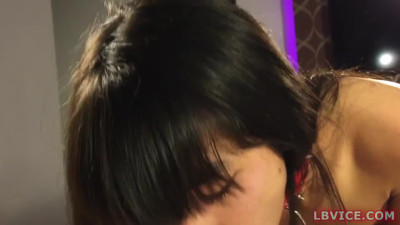 Teen Ladyboy Elle Blows Dick And Ass Fucked