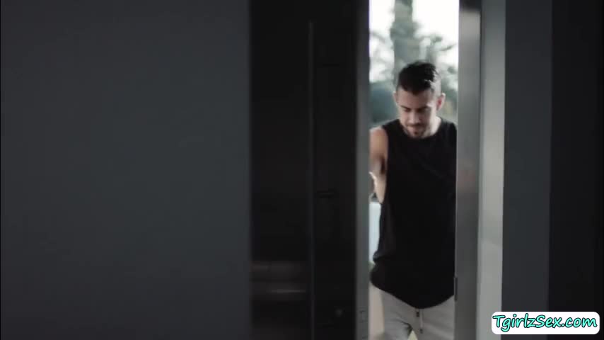 Watch Slut shemale lets friends husband fuck her wet ass so hard Shemale Porn Videos | TranSexBig.