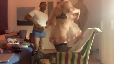 SISSY IS ALWAYS HUNGRY FOR RAW COCK