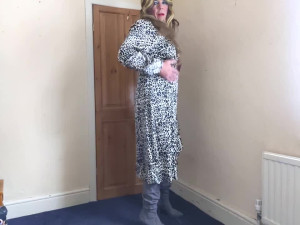 Satin Wrap Dress Give Easy Access