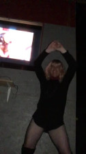 Shemale stripper