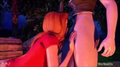 Futanari Camping Night