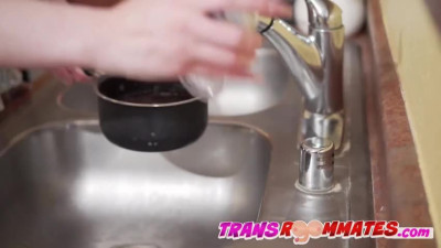Trans Robot Penny Peacock Obeys Her Owner Bareback