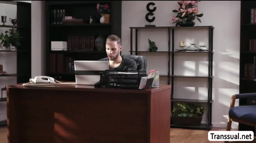 Watch TGirl Lena sucks her New Boss hard dick Shemale Porn Videos | TranSexBig.