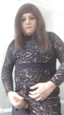 Tgirl shows cock
