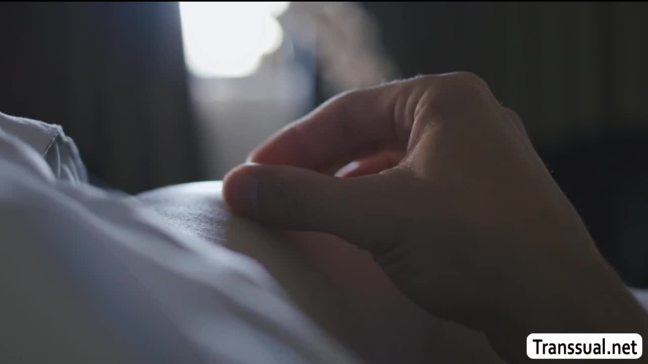 Watch Blonde TBabe sucks her Boyfriends dick Shemale Porn Videos | TranSexBig.