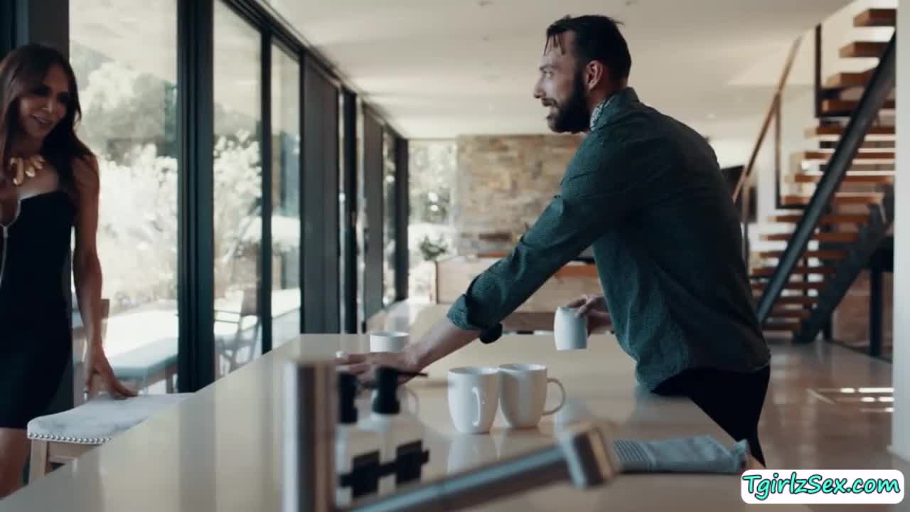 Watch Stepson lets his shemale stepmom lick and fuck his tight ass Shemale Porn Videos | TranSexBig.