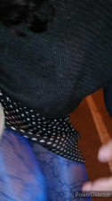 Hit my ass on the side of the road until I ejaculate, can you count how many times I hit it?