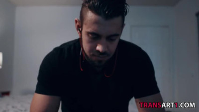 Tranny ravaged like mad