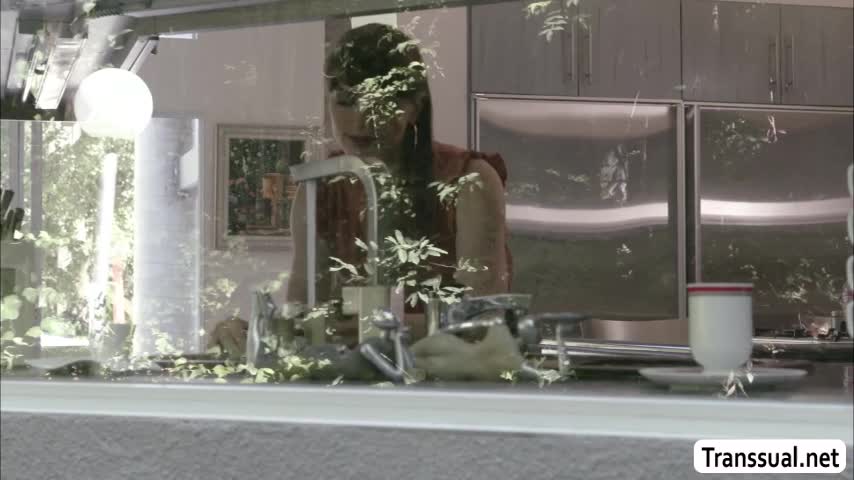 Watch TBabe sucks her Neighbors big hard dick Shemale Porn Videos | TranSexBig.