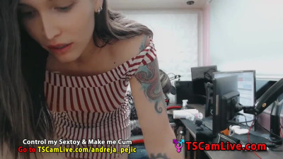 Hot HeShe Andreja Pejic on Webcam Part 6