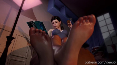 3D Futa fucks girl