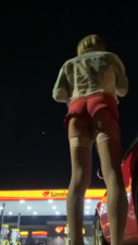 Truck Stop Crossdresser Crossdress Slut Minutes of Legs