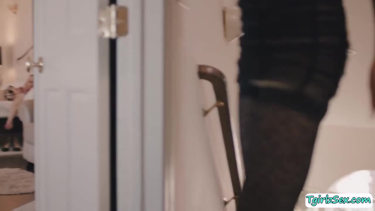 Watch Pink haired Ts fucks her busty friend Shemale Porn Videos | TranSexBig.