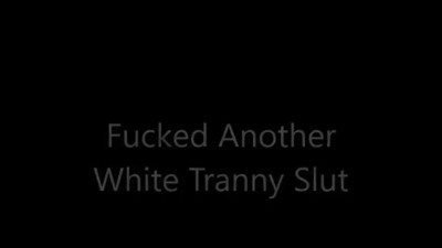 Sisgusting crossdressers calling themselves slut and fu