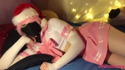 Sissy Astolfo was Fucked in the Ass on Christmas Nekoku