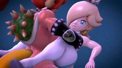Trans Bowsette and Rosalina