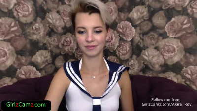 Cute blonde shemale