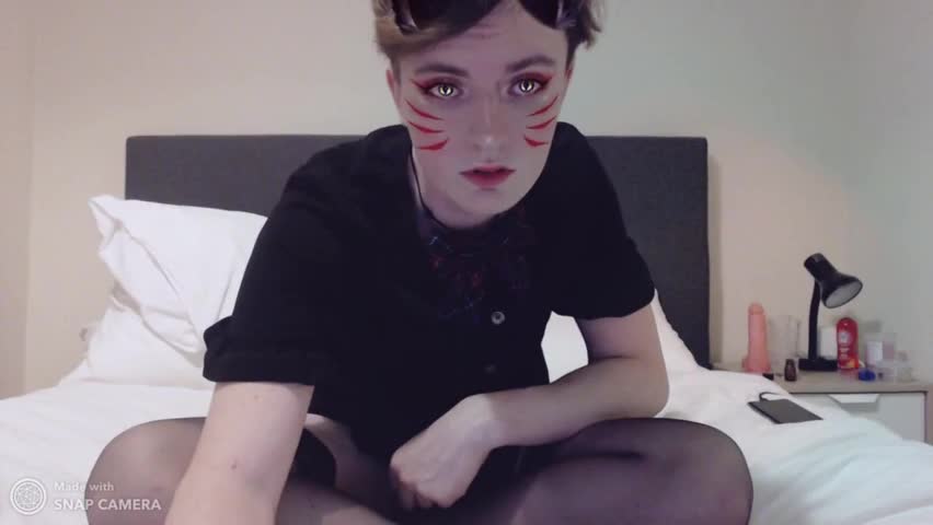 Watch Foxy Teen CD TsTeenCharlotte Fucks Her BoiPussy in Stoc Shemale Porn Videos | TranSexBig.