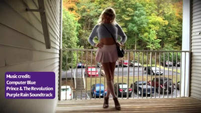 Beautiful Crossdresser CD Long Hard Dildo Assfuck Cindi