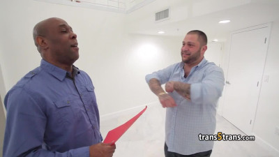 Tranny wife takes big black cock