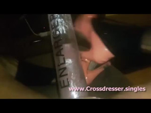 ENLARGED PINK HIGH HEELS crossdresser DIRTYGARDENBOY VA