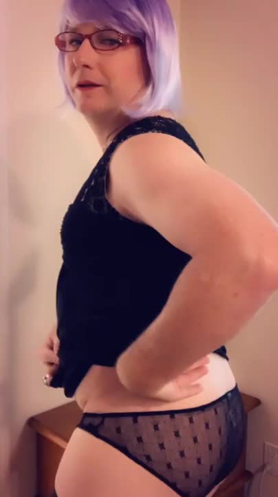 Watch Pantyluvn sissy little black dress sticky white mess Shemale Porn Videos | TranSexBig.