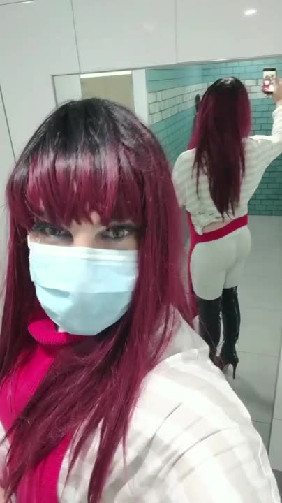 Watch Sexy shemale in see through leggings thong booty Shemale Porn Videos | TranSexBig.