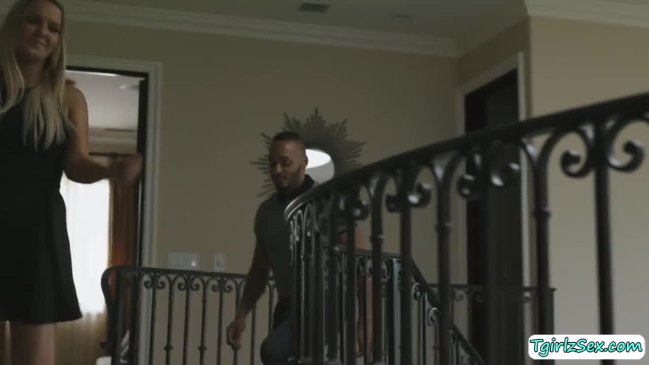 Watch Big tits shemale babe Kayleigh Coxx pleases her customers bbc Shemale Porn Videos | TranSexBig.