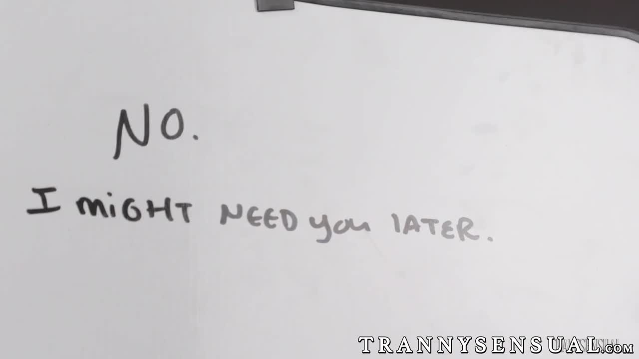 Watch Classy trans babe Casey Kisses banging her nerdy assistant Shemale Porn Videos | TranSexBig.