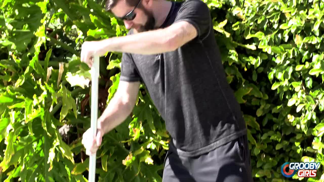 Watch GROOBYGIRLS.COM: Ariel & The Peeping Pool Boy Shemale Porn Videos | TranSexBig.